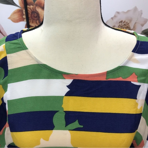 MAEVE 🧡 anthropology abstract over sized blouse - Picture 3 of 14